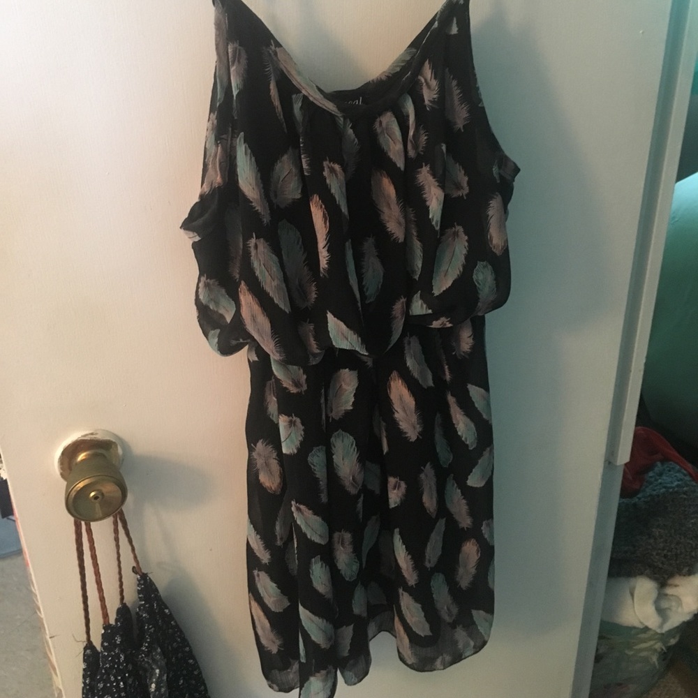 Feather dress